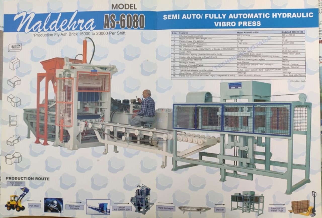 Fully Automatic Fly Ash Brick Machine